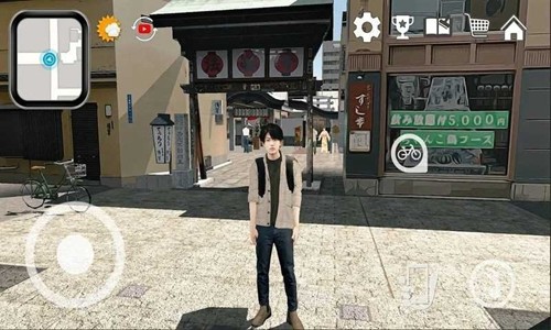 大阪外送员模拟器 无限金币版手游app截图