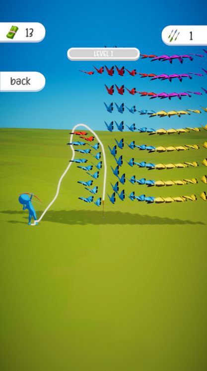 蝴蝶狩猎者3D手游app截图