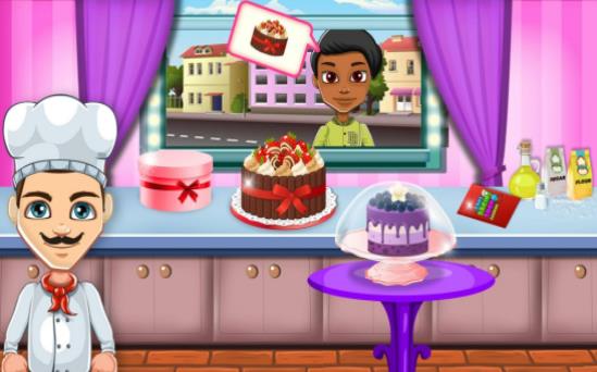 女孩蛋糕烘焙店手游app截图