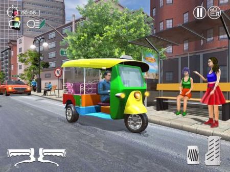 人力车城市驾驶手游app截图