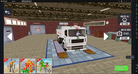 货物越野运输卡车 中文版手游app截图