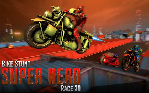 自行车特技超级英雄竞赛3D 最新版手游app截图