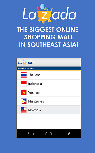 lazada 泰国版手机软件app截图