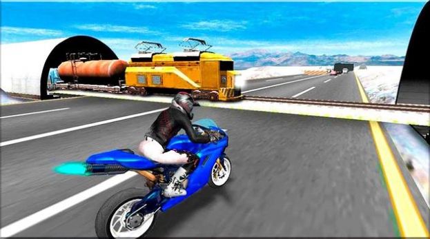 超级3D公路自行车特技手游app截图
