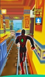 超级蜘蛛侠奔跑 中文版手游app截图