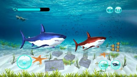 大鲨与小鲨鱼手游app截图