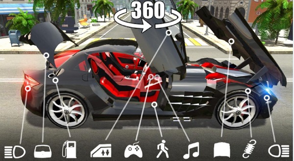 超级跑车竞速手游app截图
