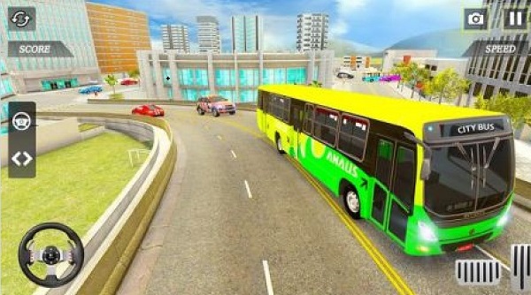 巴士模拟器驾驶越野3D手游app截图