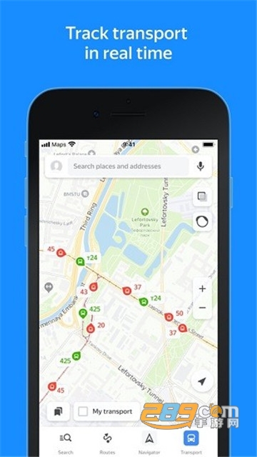 yandex maps手机软件app截图