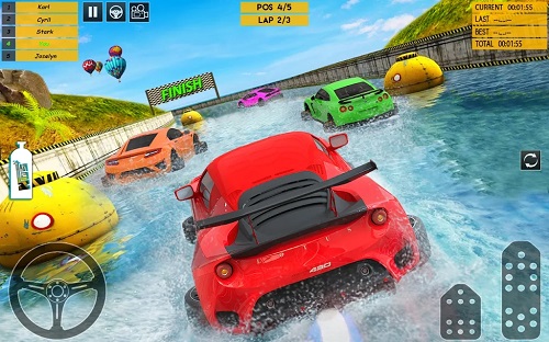 水上特技赛车3D手游app截图
