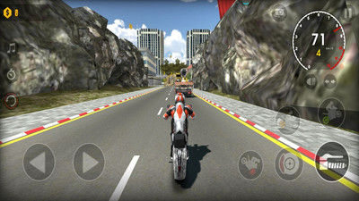 摩托车城市狂飙 免广告版手游app截图