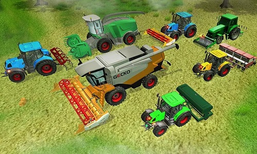 拖拉机农业收割机手游app截图