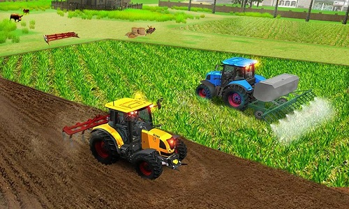 拖拉机农业收割机手游app截图