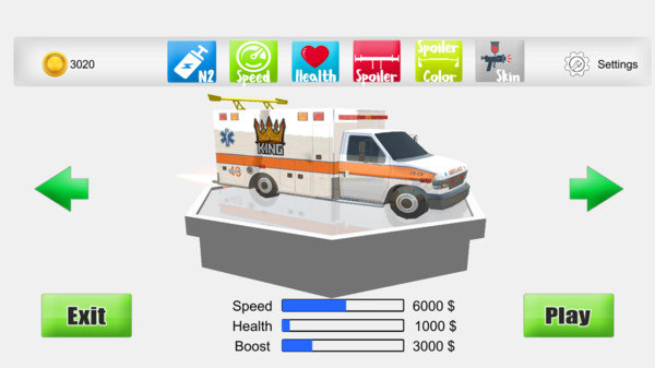 狂躁的救护车手游app截图