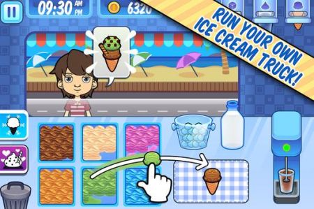 我的冰淇凌餐车 手机版手游app截图