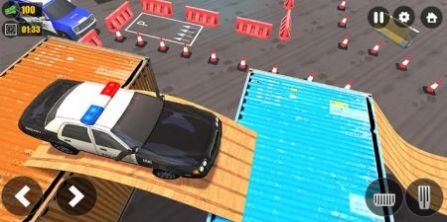 新警车停车训练3D手游app截图