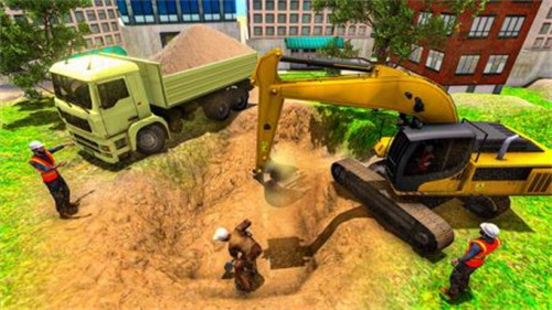 越野挖掘机模拟建造 手机版手游app截图