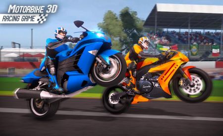摩托极速竞赛3D手游app截图
