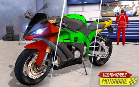 摩托极速竞赛3D手游app截图