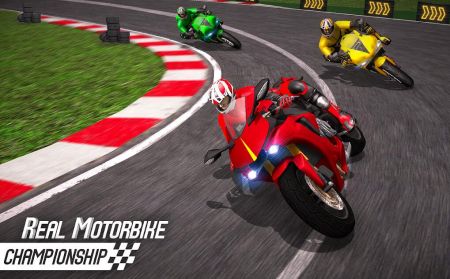 3D极限摩托竞赛 手机版手游app截图