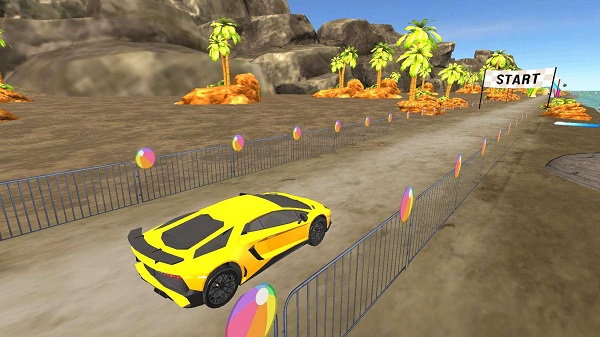 超级汽车特技3D 手机版手游app截图