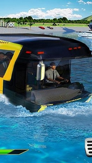 水上公交车驾驶模拟器 中文版手游app截图