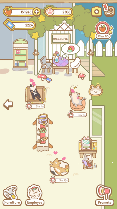 猫猫水疗馆 官方版手游app截图