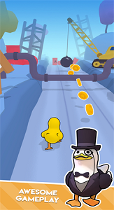 奔跑的鸭子 破解版手游app截图