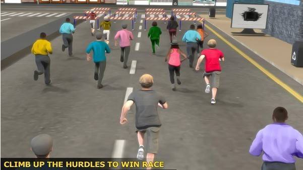 马拉松比赛模拟器3D手游app截图