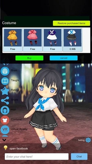 virtual lover虚拟爱人2手游app截图