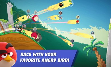 愤怒的小鸟赛车手游app截图