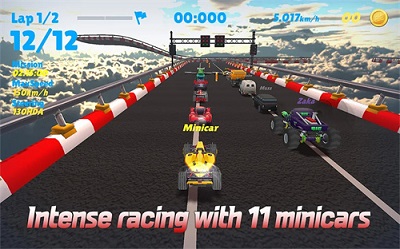 迷你赛车混乱竞速 最新版手游app截图