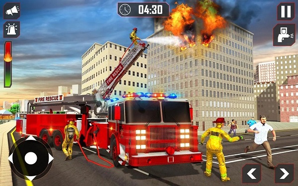 消防车驾驶救援手游app截图
