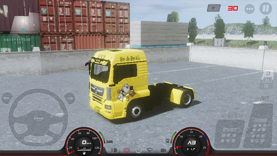 欧洲卡车模拟3 内置修改器手游app截图