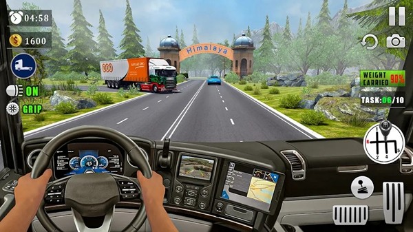 欧洲运输卡车模拟器手游app截图