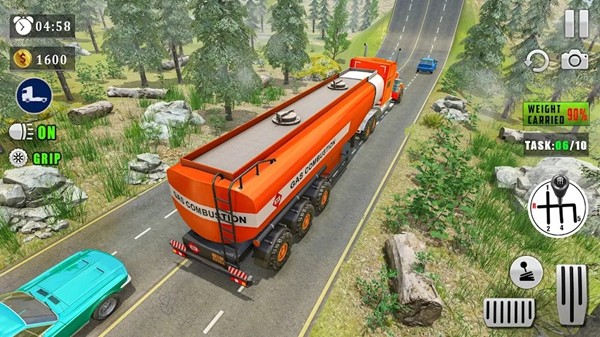 欧洲运输卡车模拟器手游app截图