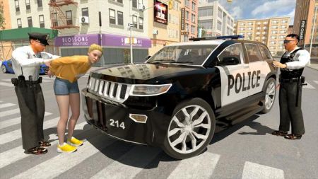 警察追逐：警车司机手游app截图
