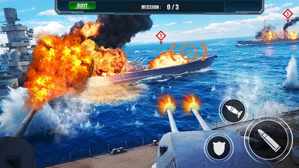 战舰猎杀巅峰海战世界 中文版手游app截图