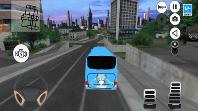 真实公路汽车模拟3D手游app截图