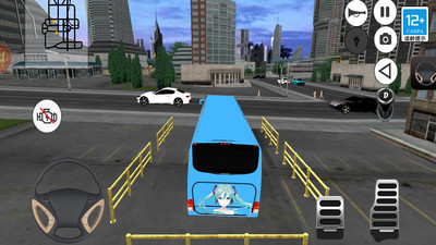 真实公路汽车模拟3D手游app截图