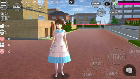 樱花校园女生模拟器 最新版2024手游app截图