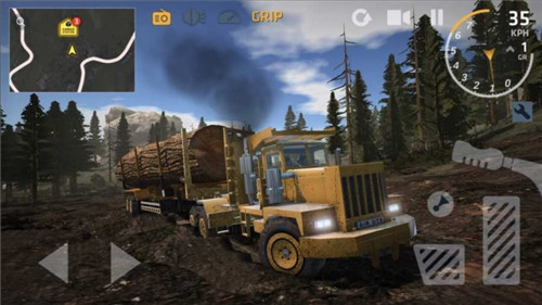 真实卡车模拟器 驾驶游戏手游app截图