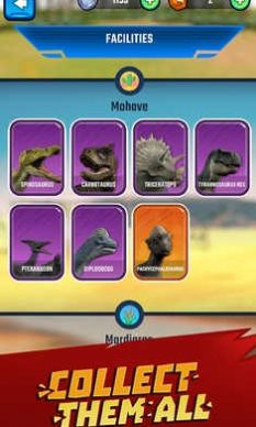 侏罗纪世界：恐龙战争 中文版手游app截图