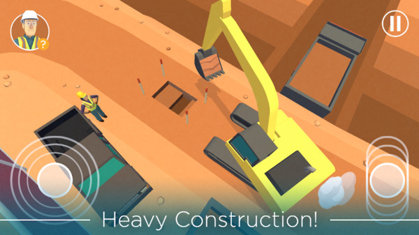 城市建设挖掘机 模拟游戏手游app截图