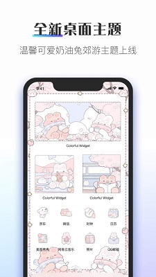 colorful widget 灵动岛手机软件app截图