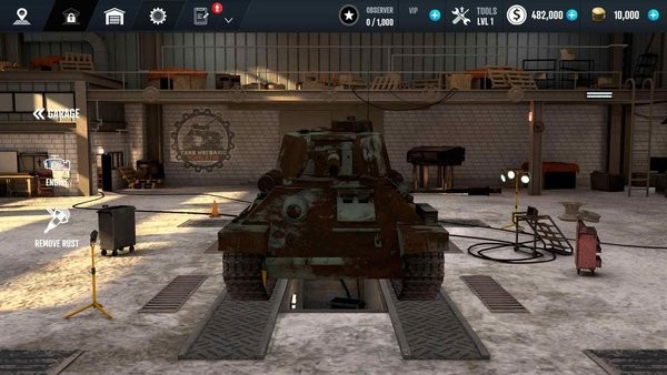 坦克机械模拟器手游app截图