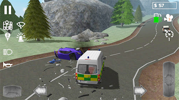 救护车模拟3D 手机版手游app截图