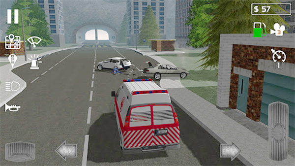 救护车模拟3D 手机版手游app截图