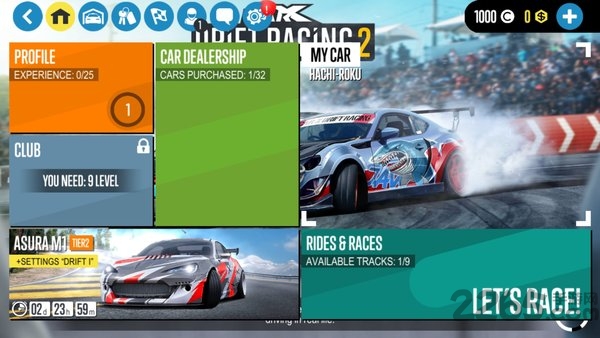 Drift Racing 2 国际服手游app截图