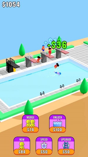 空闲泳池手游app截图